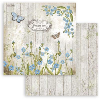 Stamperia Romantic Garden House Designpapier - Columbin