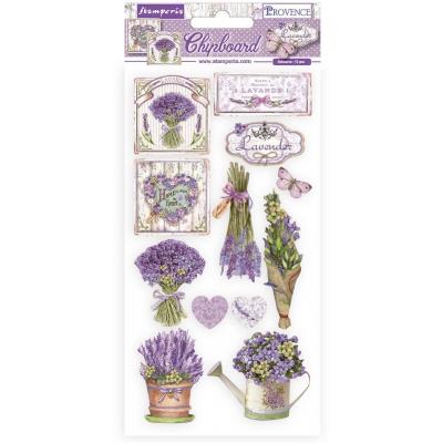 Stamperia Provence Sticker - Chipboard