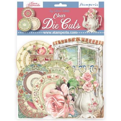 Stamperia Casa Granada Die Cuts - Clear Die Cuts