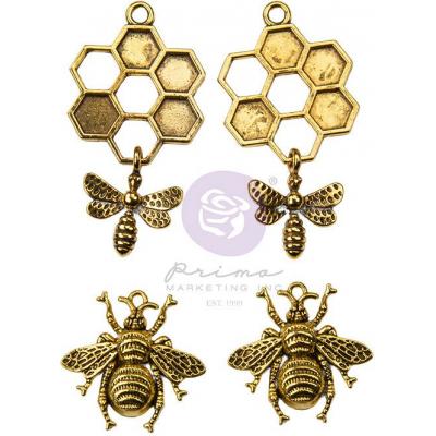 Prima Marketing Miel Chrams  - Metal Bee