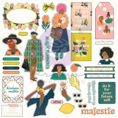 Prima Marketing Majestic Die Cuts - Ephemera