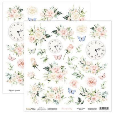 ScrapBoys Beautiful Day Die Cuts - Cut Out Elements