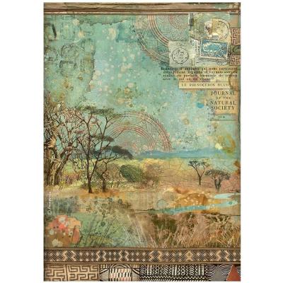 Stamperia Savana Rice Paper - Savana Tree