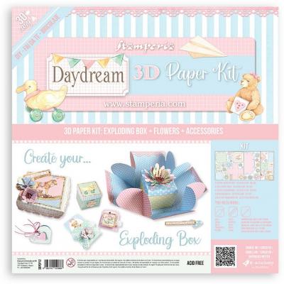 Stamperia Daydream Die Cuts - 3D Paper Kit Exploding Box
