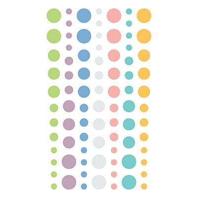 LDRS Creative Lovely Watercolor Embellishments - Enamel Dots