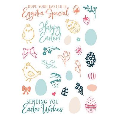 LDRS Creative Clear Stamps - Easter Pirouette