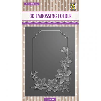 Nellies Choice 3D Embossingfolder - Flowers Daffodil