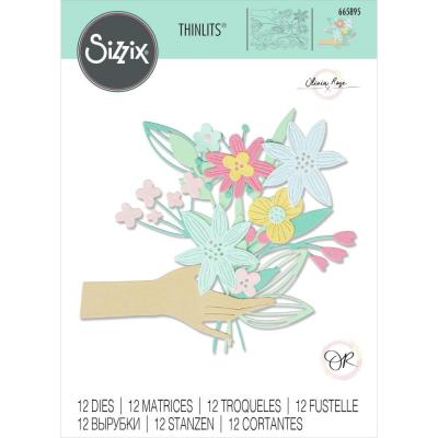 Sizzix By Olivia Rose Thinlits Die Set - Pass The Bouquet