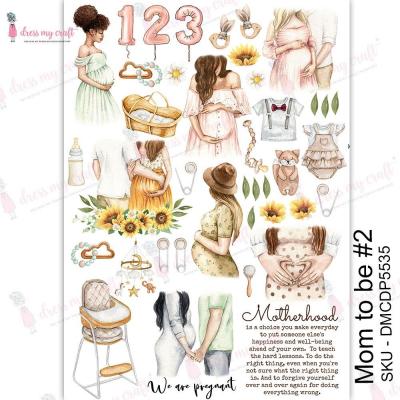 Dress My Craft Mom To Be Transferpapier - Mom To Be II