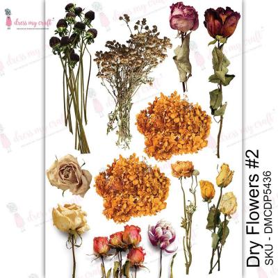 Dress My Craft Transferpapier - Dry Flowers II