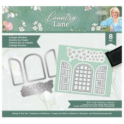 Crafter's Companion Country Lane Stamps & Dies - Cottage Window