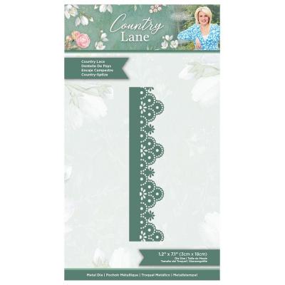 Crafter's Companion Country Lane Metal Die - Country Lace