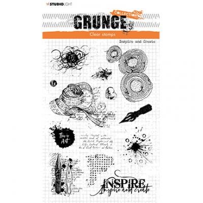 StudioLight Grunge Collection Clear Stamps - Inspire And Create