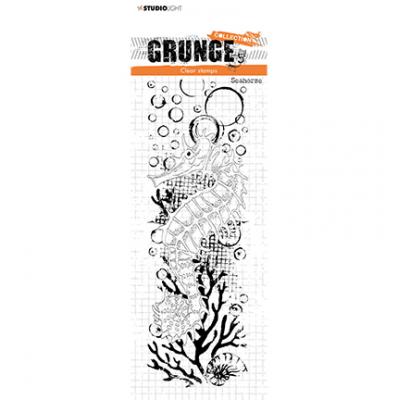 StudioLight Grunge Collection Nr.222 Clear Stamp - Seahorse