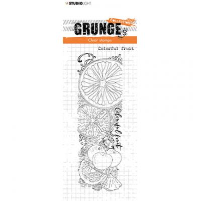StudioLight Grunge Collection Nr.222 Clear Stamp - Colourful Fruit