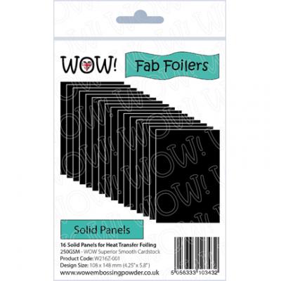 Wow! Fab Foilers - Solid Panel