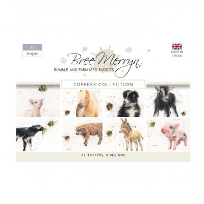 Bree Merryn Bumble & Farmyard Friends Designpapiere - Toppers Collection