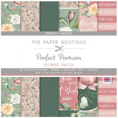 The Paper Boutique Perfect Flower Patch Designpapier - Decorative Papers