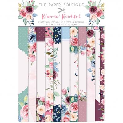 The Paper Boutique Bloomin Beautiful Designpapier - Insert Collection