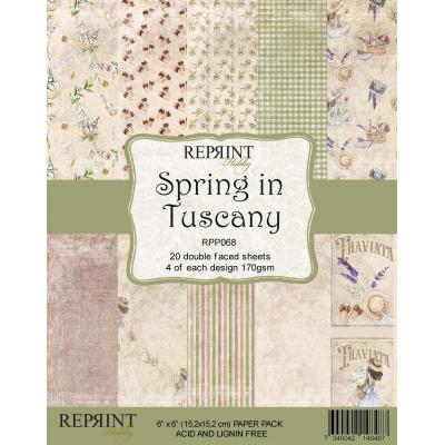 Reprint Spring In Tuscany Designpapier - Paper Pack