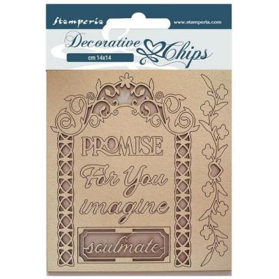 Stamperia Garden Of Promises Embellishments - Promise for You