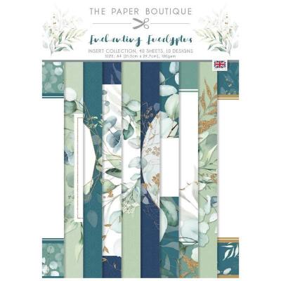 The Paper Boutique Enchanting Eucalyptus Designpapier - Inserts Paper Pack