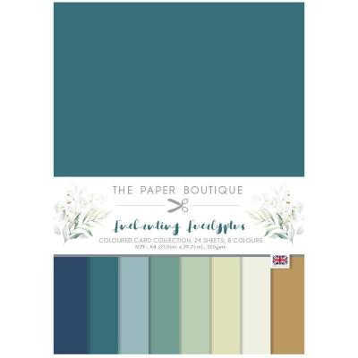 The Paper Boutique Enchanting Eucalyptus Cardstock - Colour Card Paper Pack