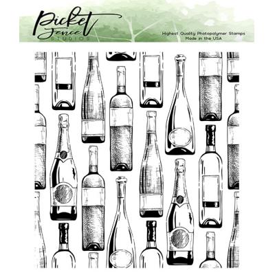 Picket Fence Studios Clear Stamp - Oh, Don't Wine