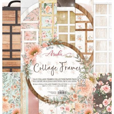 Asuka Studio Collage Frames Designpapiere - Paper Pack