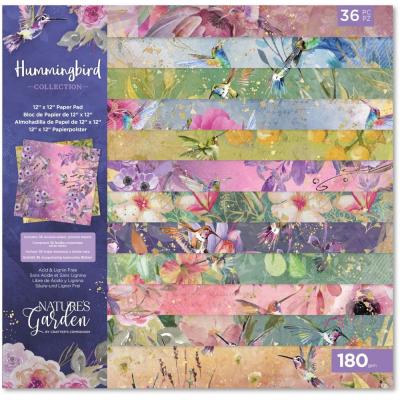 Crafter's Companion Hummingbird Designpapiere - Paper Pad