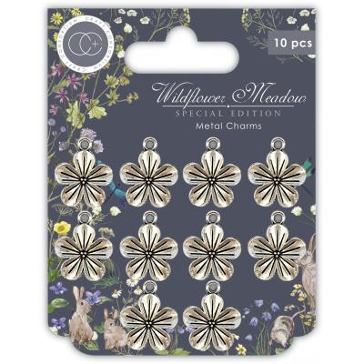 Craft Consortium Wildflower Meadow Charms - Metal Charms