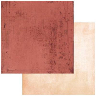 9 And Market Curators Meadow Designpapier - Solids Red