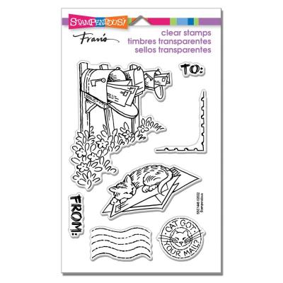 Stampendous Clear Stamps - Mailbox Country