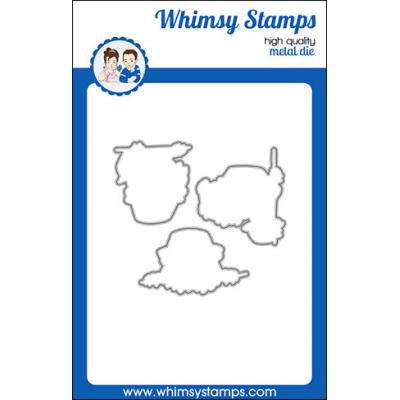 Whimsy Stamps Denise Lynn Outlines Die Set - Roarsome Rex