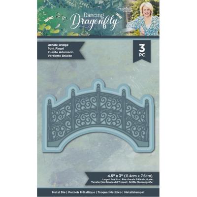 Crafter's Companion Dancing Dragonflies Metal Dies - Ornate Bridge