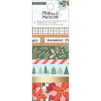 Crate Paper Mittens & Mistletoe - Washi Tape