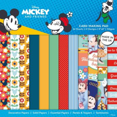 Creative Expressions World Of Crafts Disney Designpapiere - Mickey & Minni