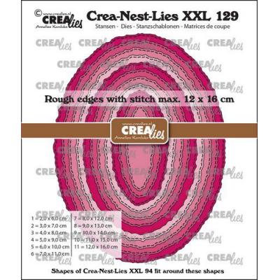 Crealies Crea-nest-stanzformen XXL 129 Stanzschablonen - Ovale