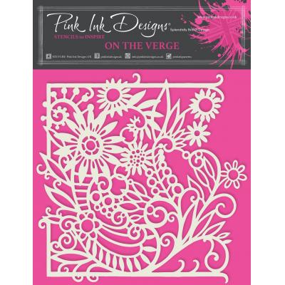Creative Expressions Pink Ink Designs Stencil - On The Verge