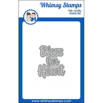 Whimsy Stamps Deb Davis and Denise Lynn Die Set - Bless Yer Heart