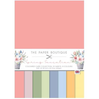 The Paper Boutique Spring Sensation Cardstock - Colour Card Paper Pack