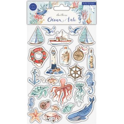 Craft Consortium Ocean Tale Sticker - Puffy Stickers