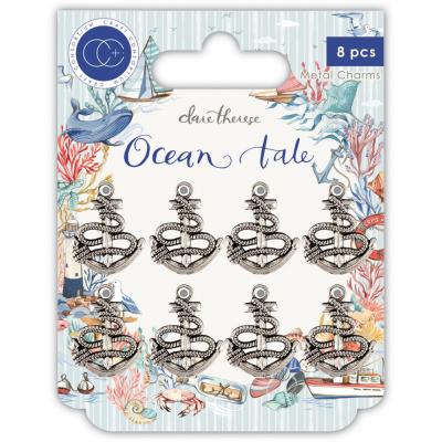 Craft Consortium Ocean Tale Charms - Metal Charms Anchors