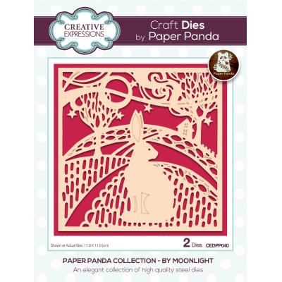 Creative Expressions Paper Panda Craft Dies - By Moonlight