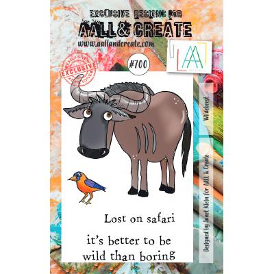 AALL & Create Clear Stamps Nr. 700 - Wildebeest
