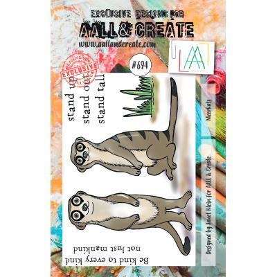 AALL & Create Clear Stamps Nr. 694 - Meerkats