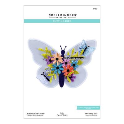 Spellbinders Etched Dies - Butterfly Card Creator
