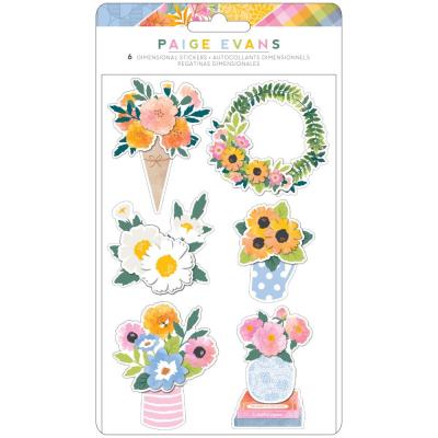 American Crafts Paige Evans Garden Shoppe Sticker - Layered Stickers
