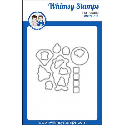 Whimsy Stamps Deb Davis Outlines Die Set - Happy Camper Boy