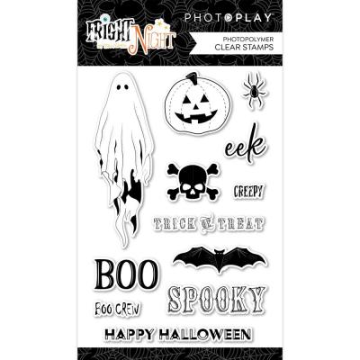 PhotoPlay Fright Night Clear Stamps - Fright Night
